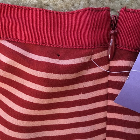 โ NWOT โ TORY BURCH Opalina Flamenco Ruffle Skirt, Size 14 - Picture 4 of 8